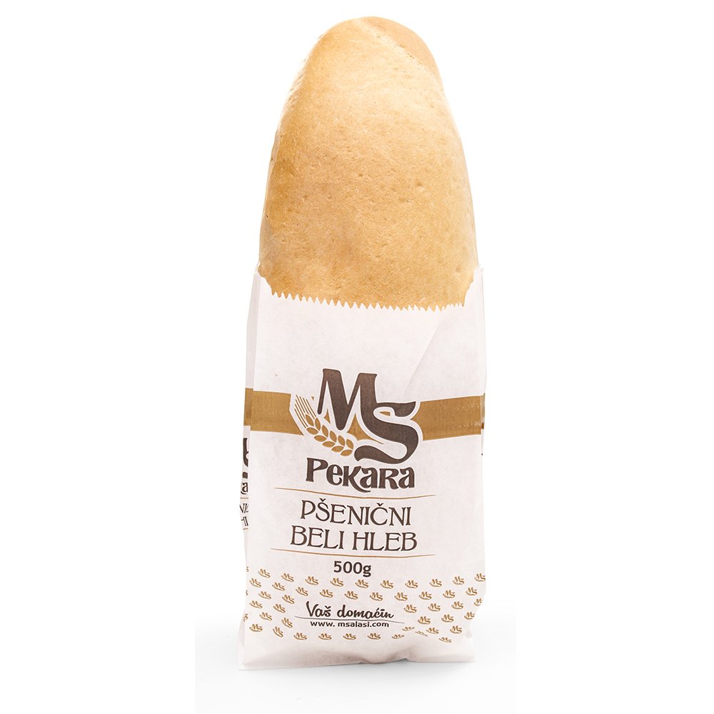 Pšenični beli hleb 500 g