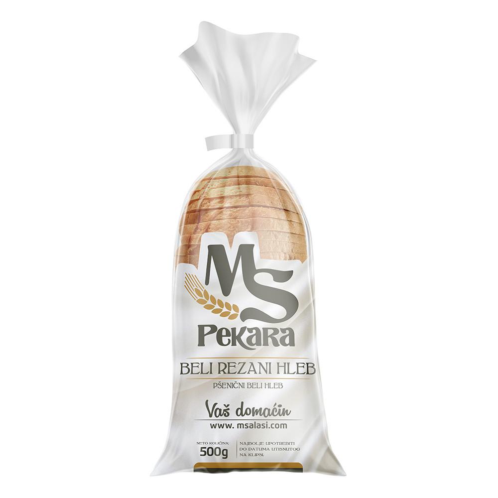 Hleb beli rezani MS 500 g
