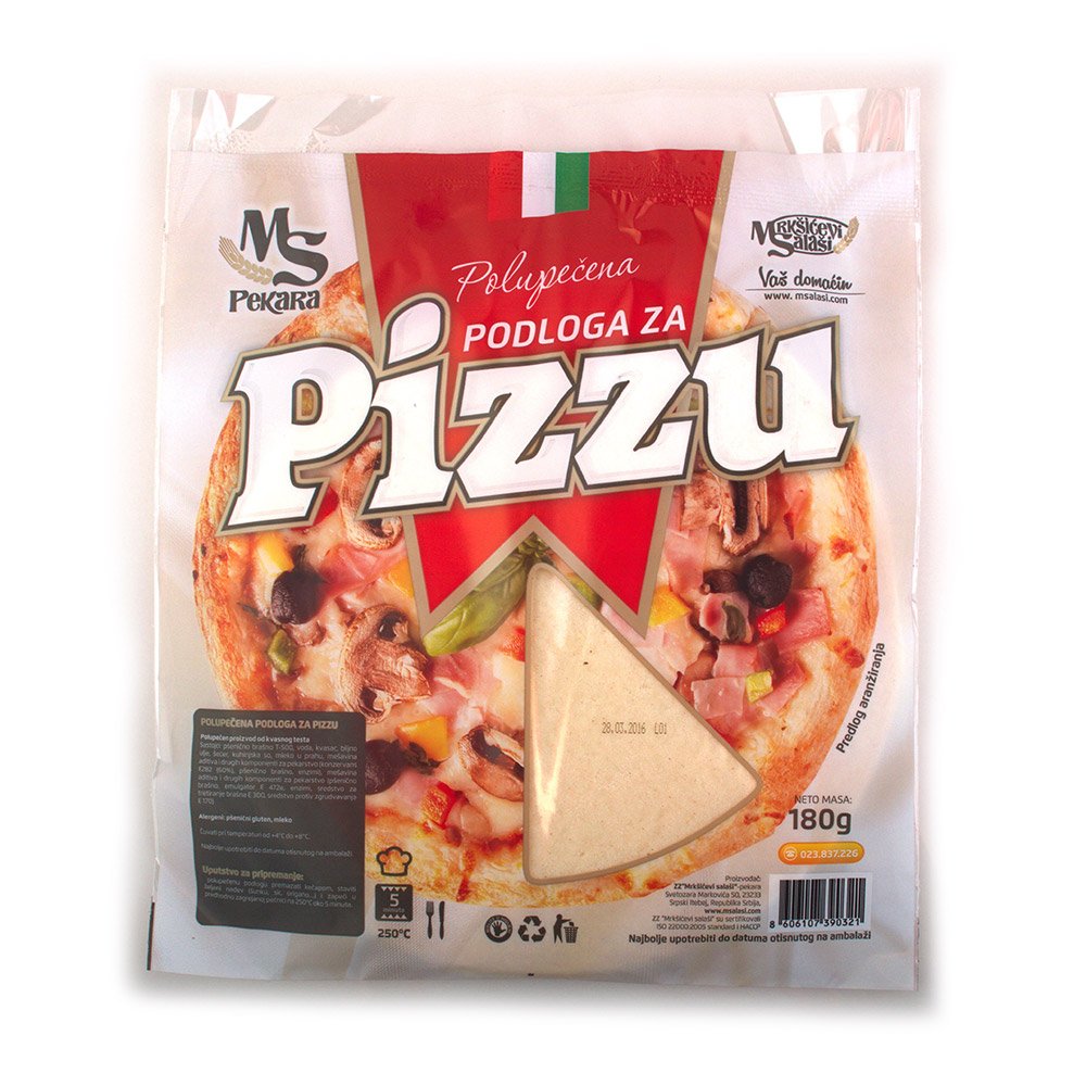 Podloga za pizzu 180 g