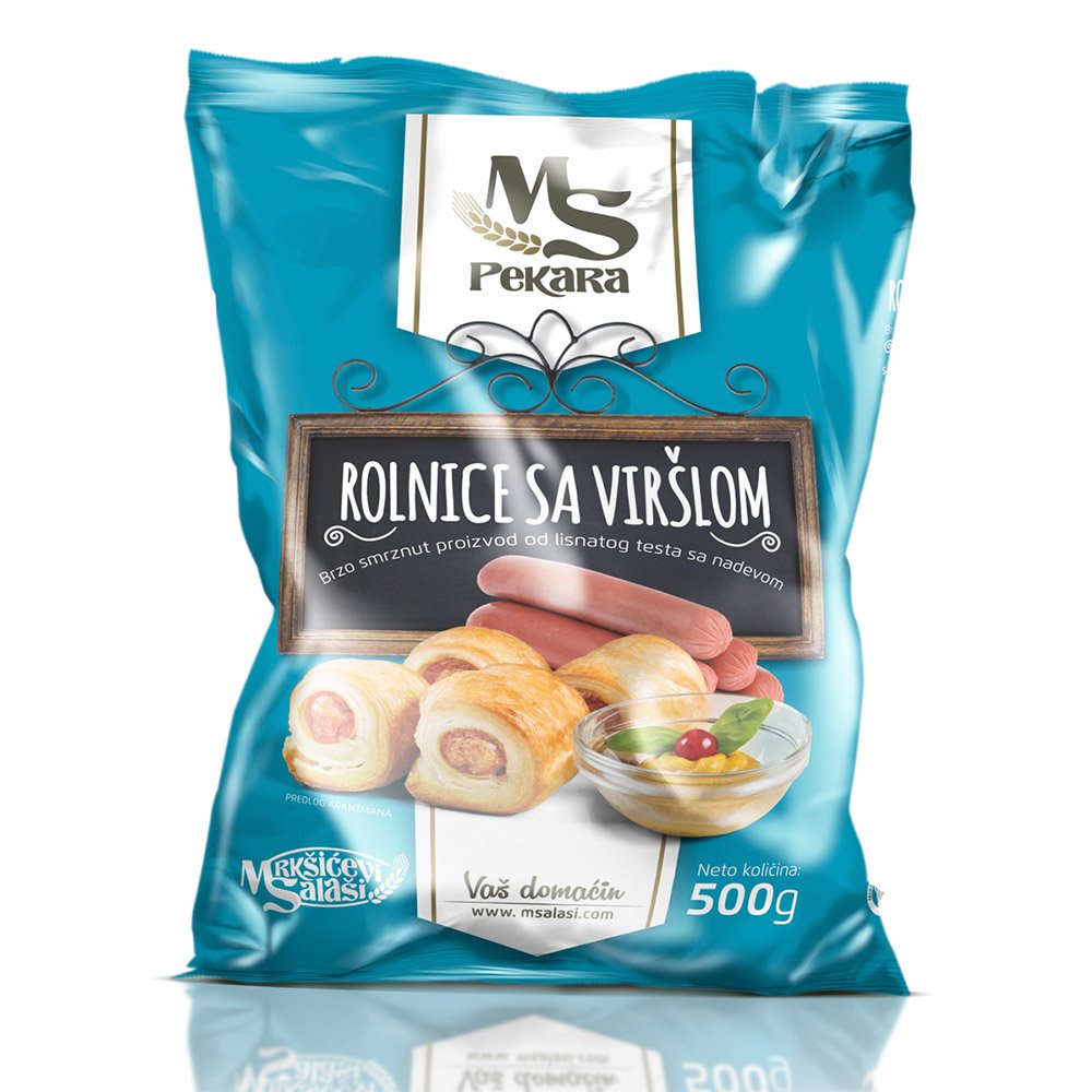 Rolnice sa viršlom MS (zam) 500 g