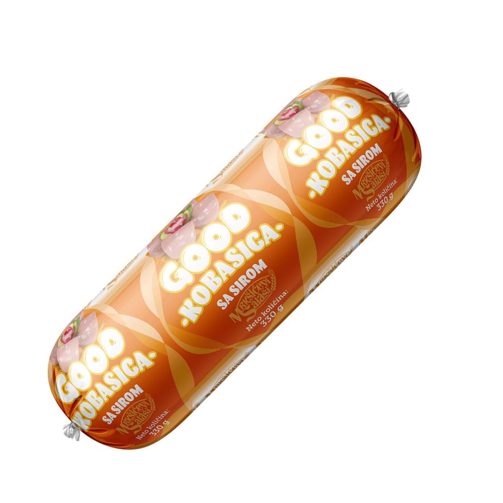 GOOD kobasica sa sirom 330 g MS
